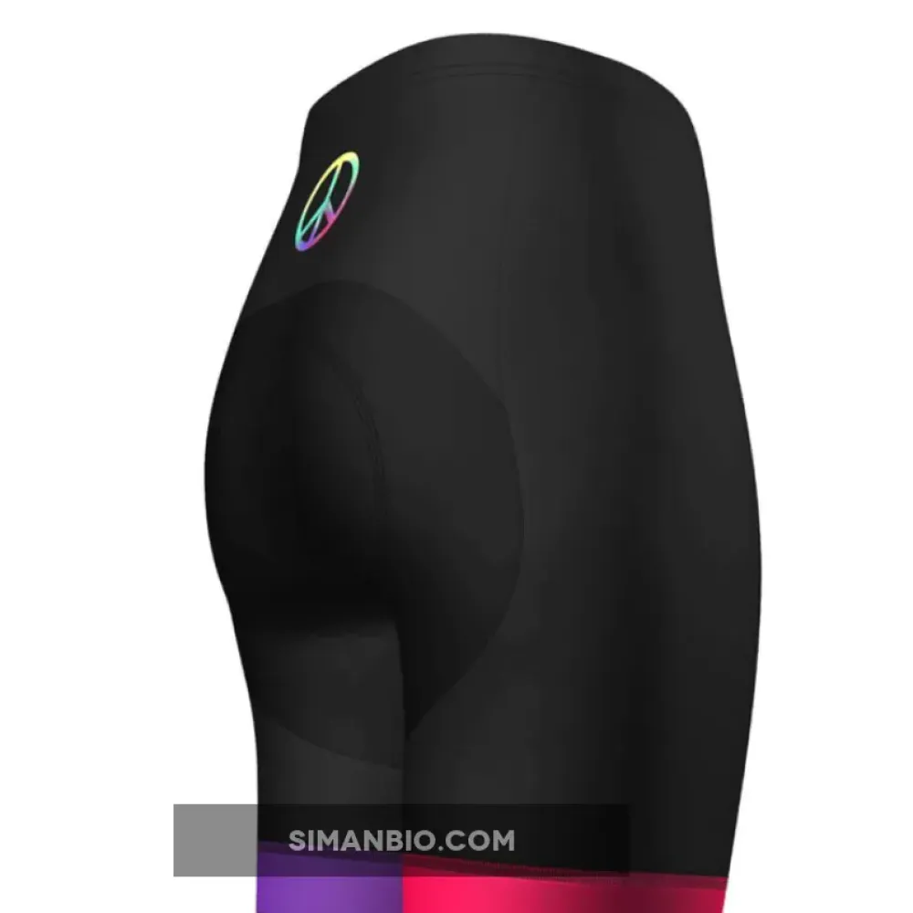 Women's Peace Pro-Band Cycling Shorts