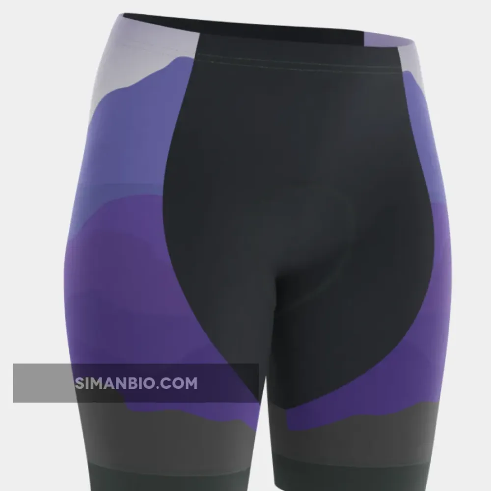 Women's Ride Free Sunset Gel Padded Cycling Shorts