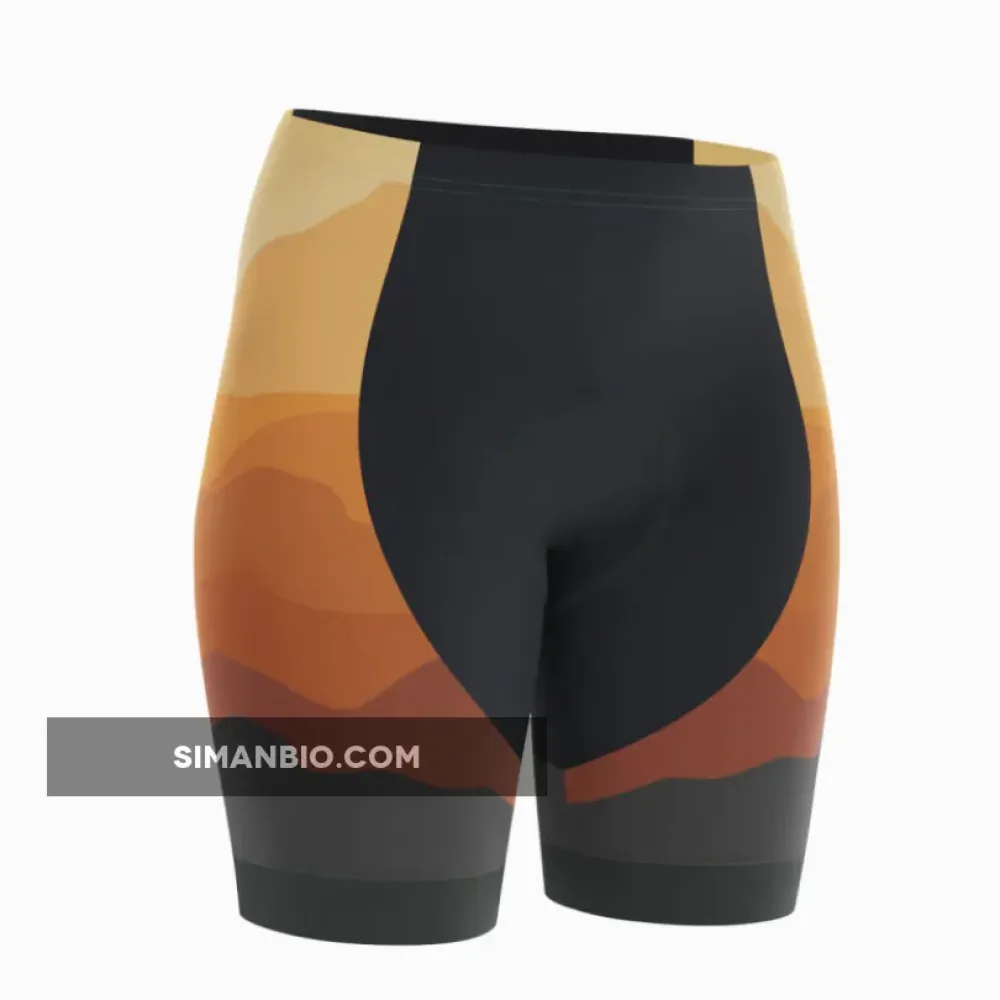 Women's Ride Free Sunset Gel Padded Cycling Shorts
