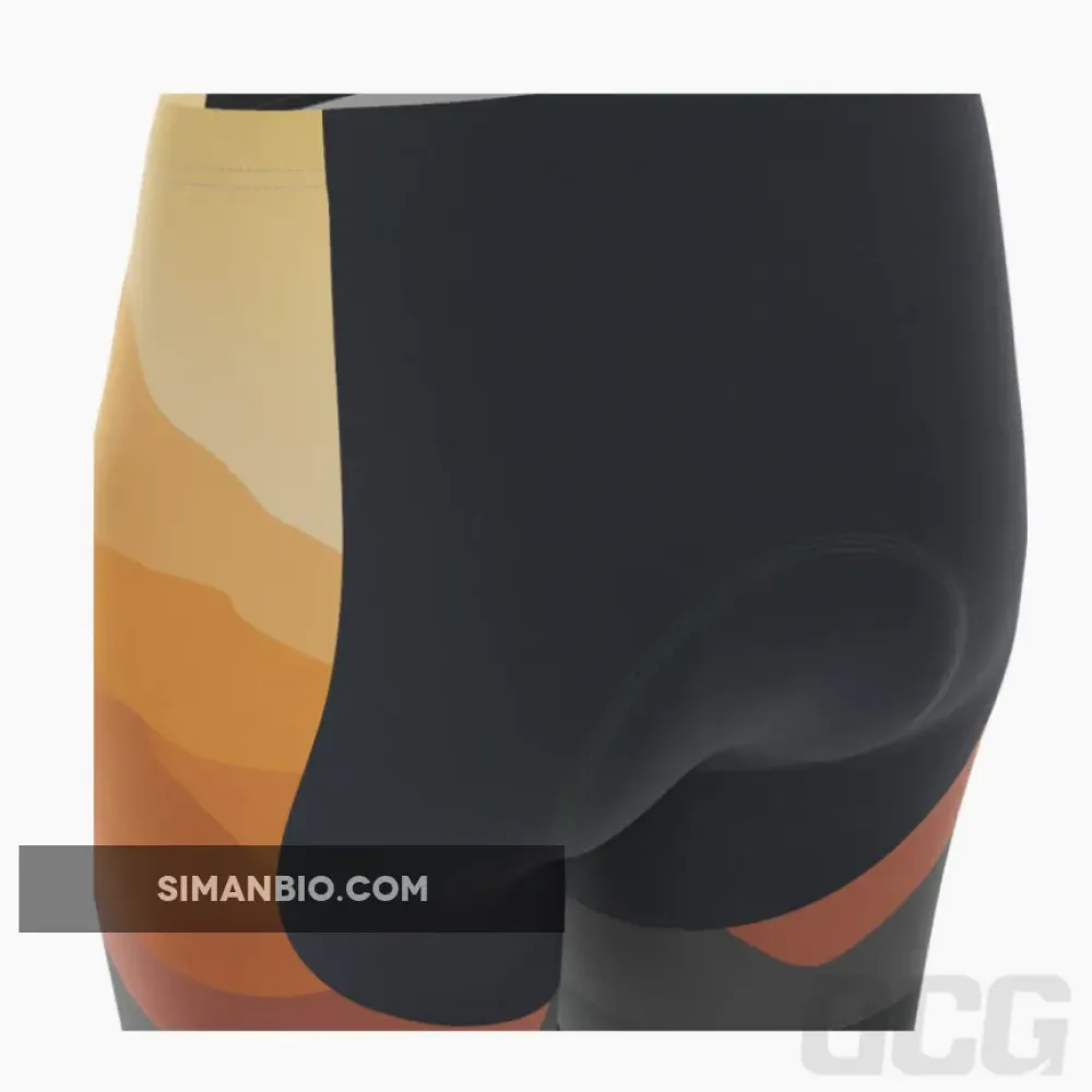 Women's Ride Free Sunset Gel Padded Cycling Shorts