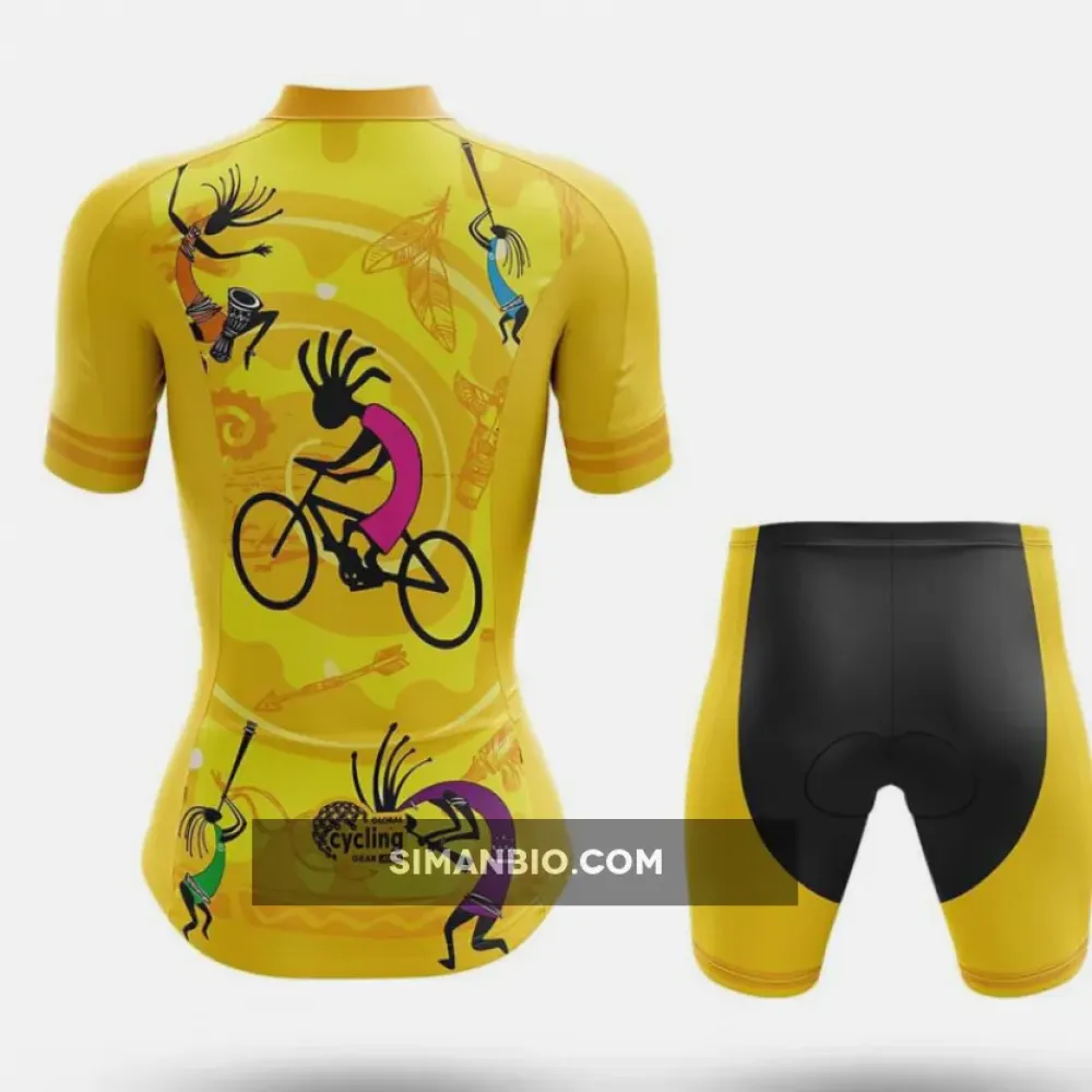 Kokopelli Cycling Jersey For Women / Shorts