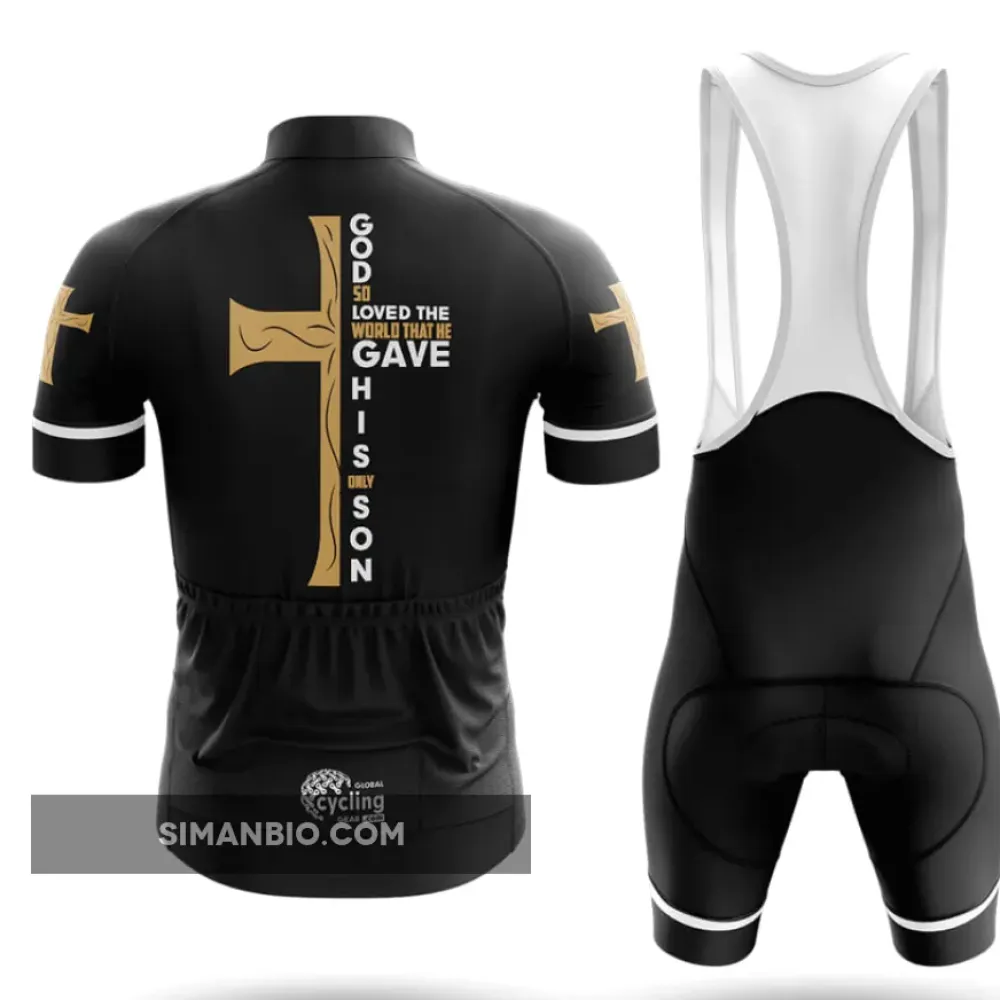 Christian Cross Bible Long Sleeve Cycling Jersey