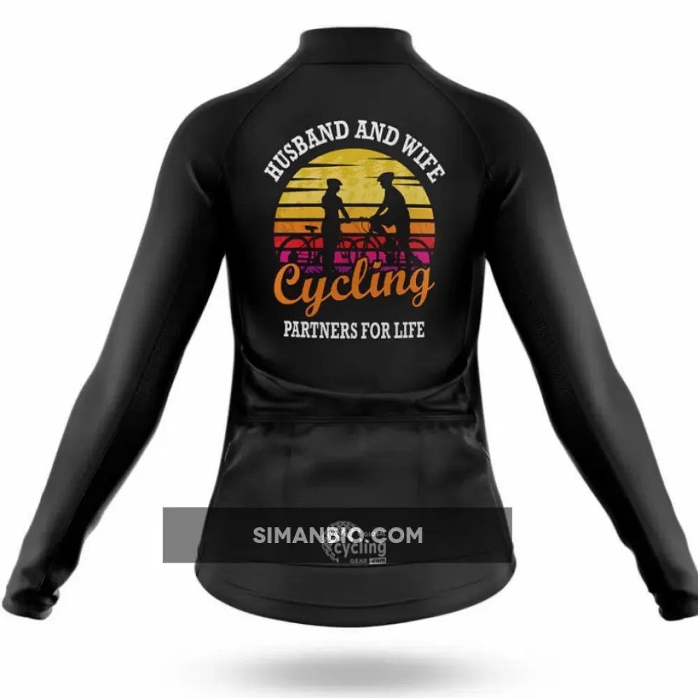 Husband And Wife - Women's Long Sleeve Cycling Jersey Ver.3