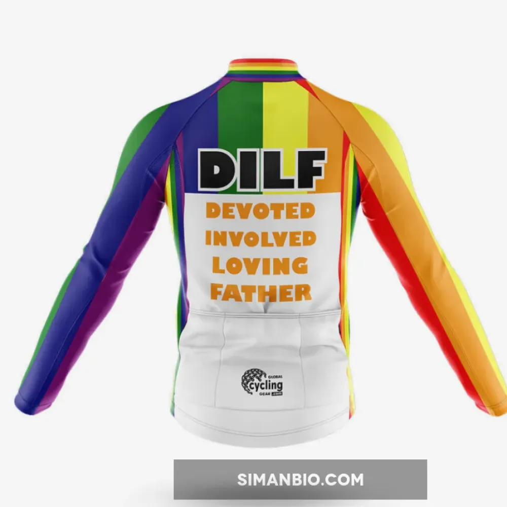 DILF Long Sleeve Cycling Jersey