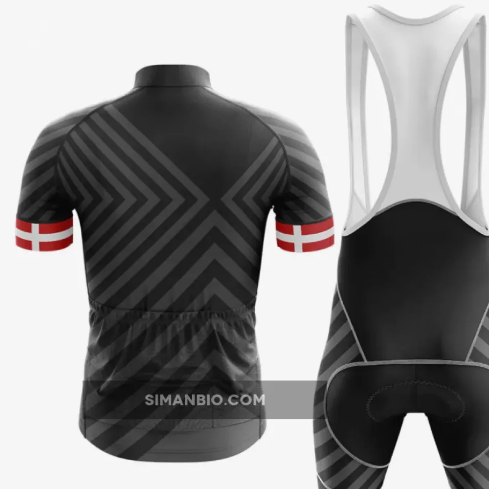Denmark V13 - Black Cycling Bibs