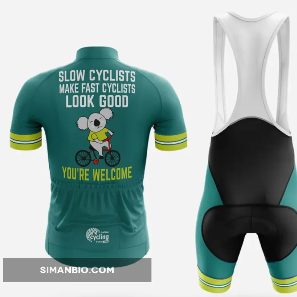 Slow Cyclist Long Sleeve Cycling Jersey Ver.2