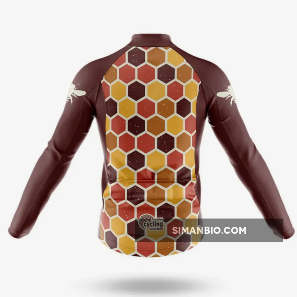 Retro Beehive Cycling Kit - Cycling Bibs
