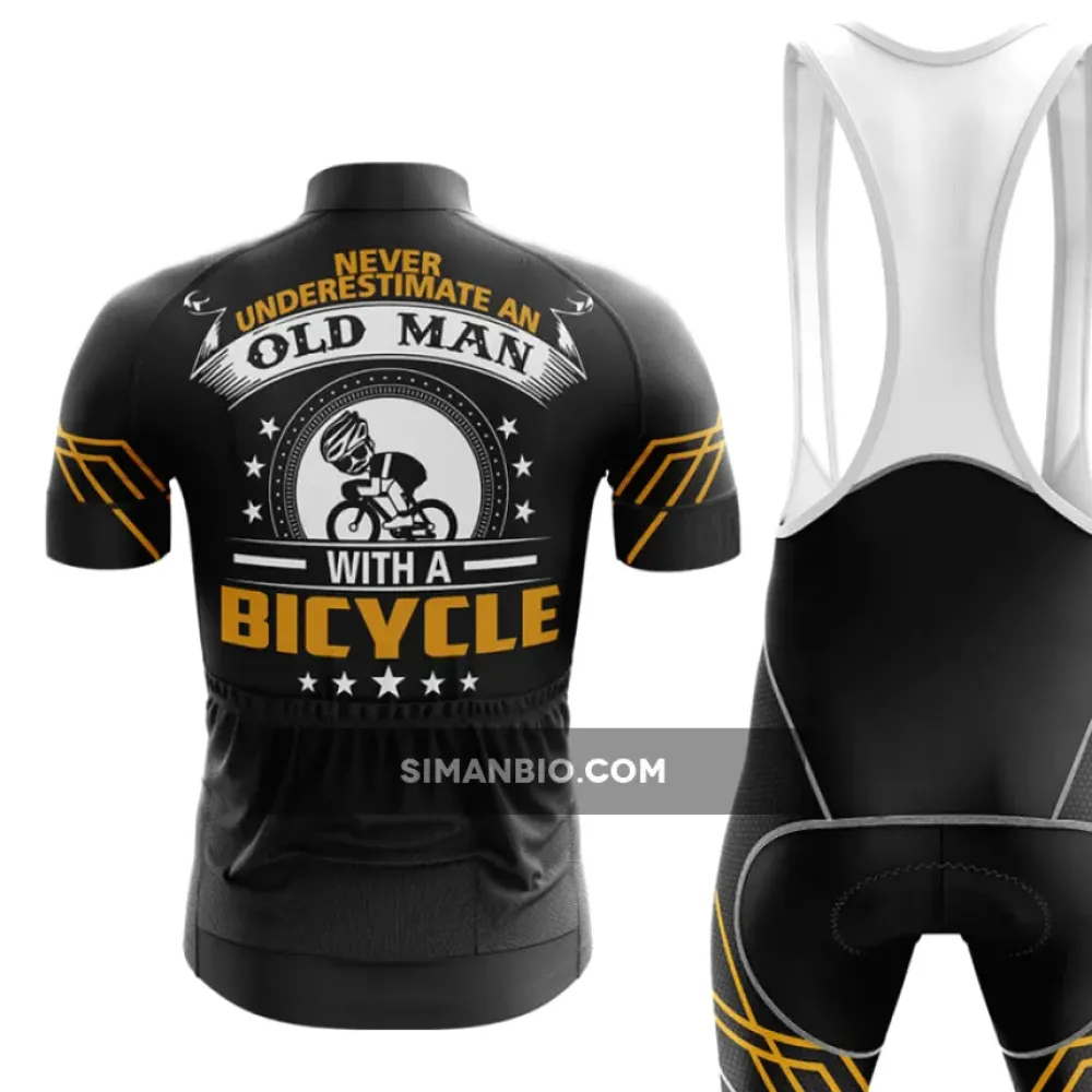 Old Man V4 Long Sleeve Cycling Jersey