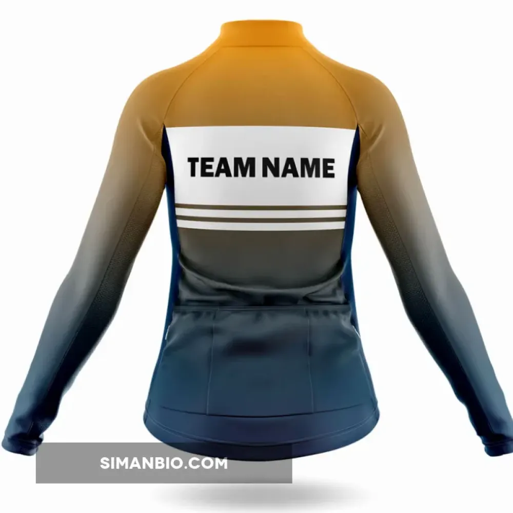 Custom Team Name S2 Yellow - Women's Cycling - Shorts