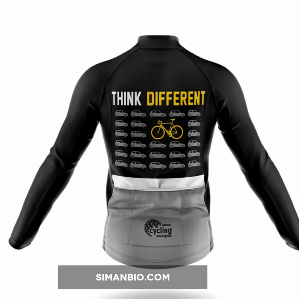 Think Different Long Sleeve Cycling Jersey