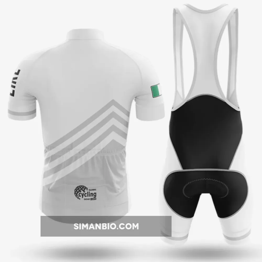 Éire S5 White Cycling Kit Full Set