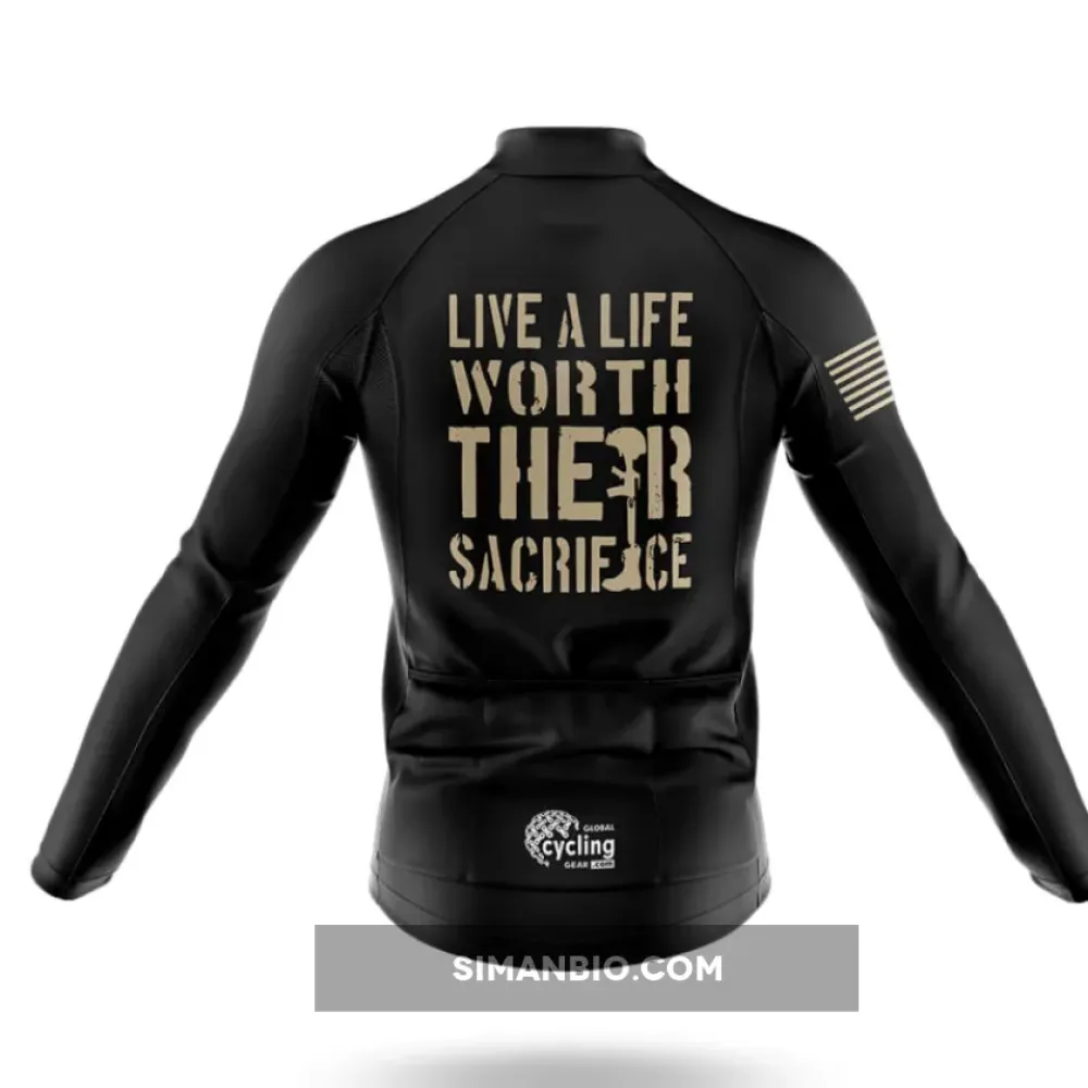 Worth Their Sacrifice Cycling Jersey