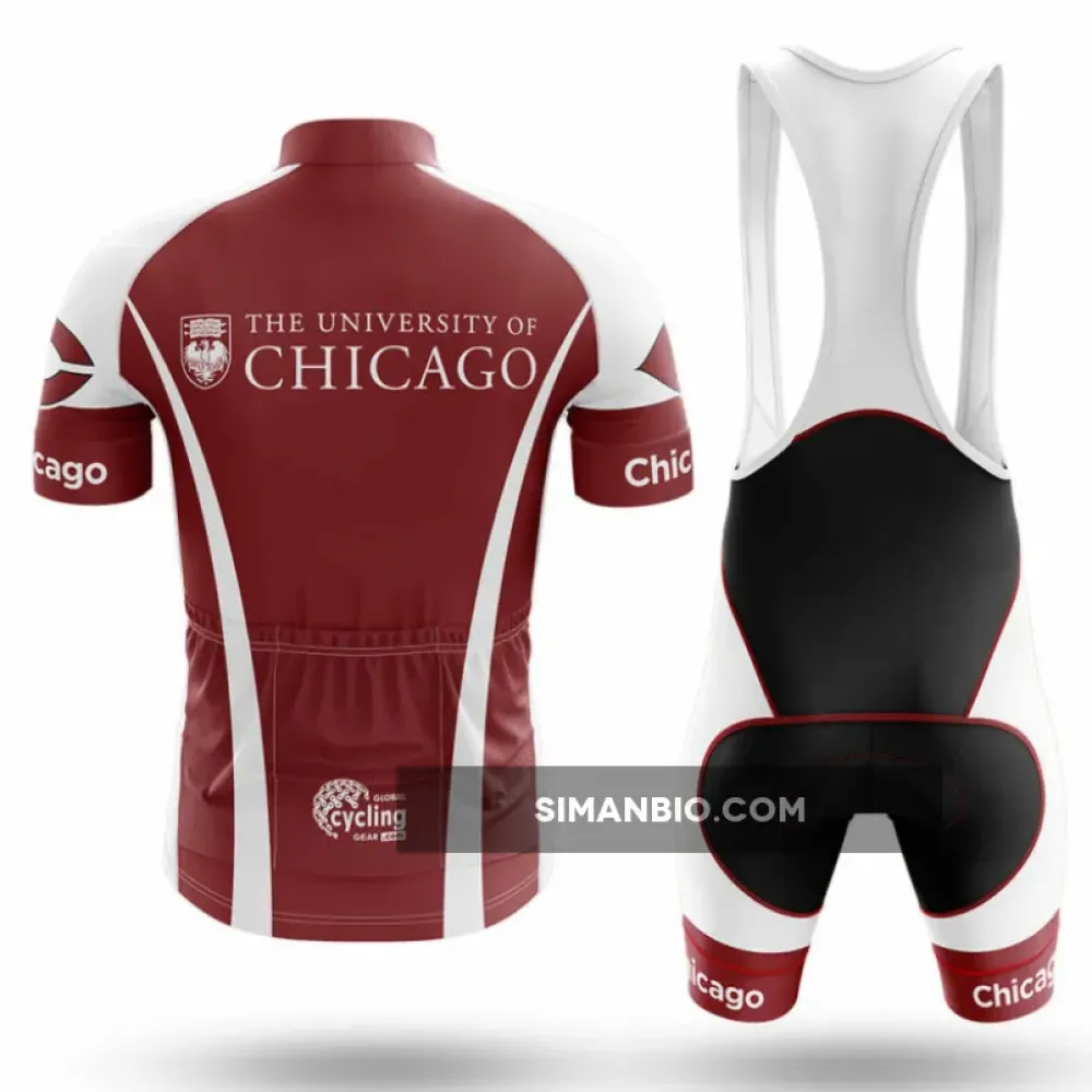 University of Chicago Long Sleeve Cycling Jersey