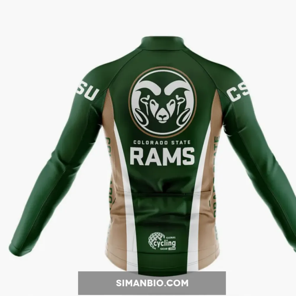 Colorado State Long Sleeve Cycling Jersey