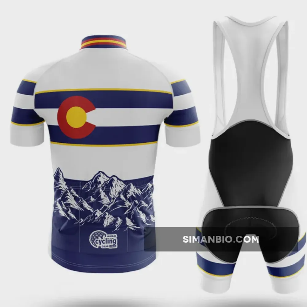 Rocky Mountains Colorado Long Sleeve Cycling Jersey