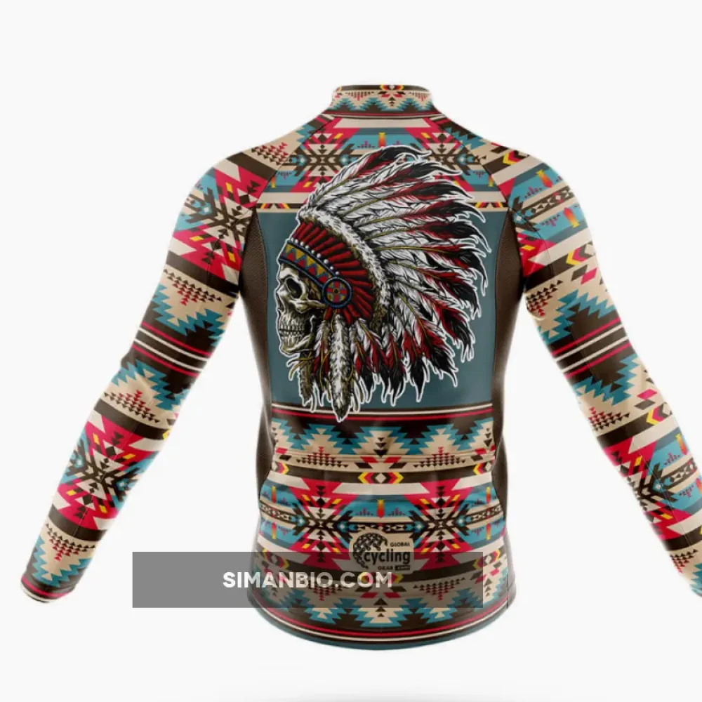 Native American Skull Cycling Kit Full Set