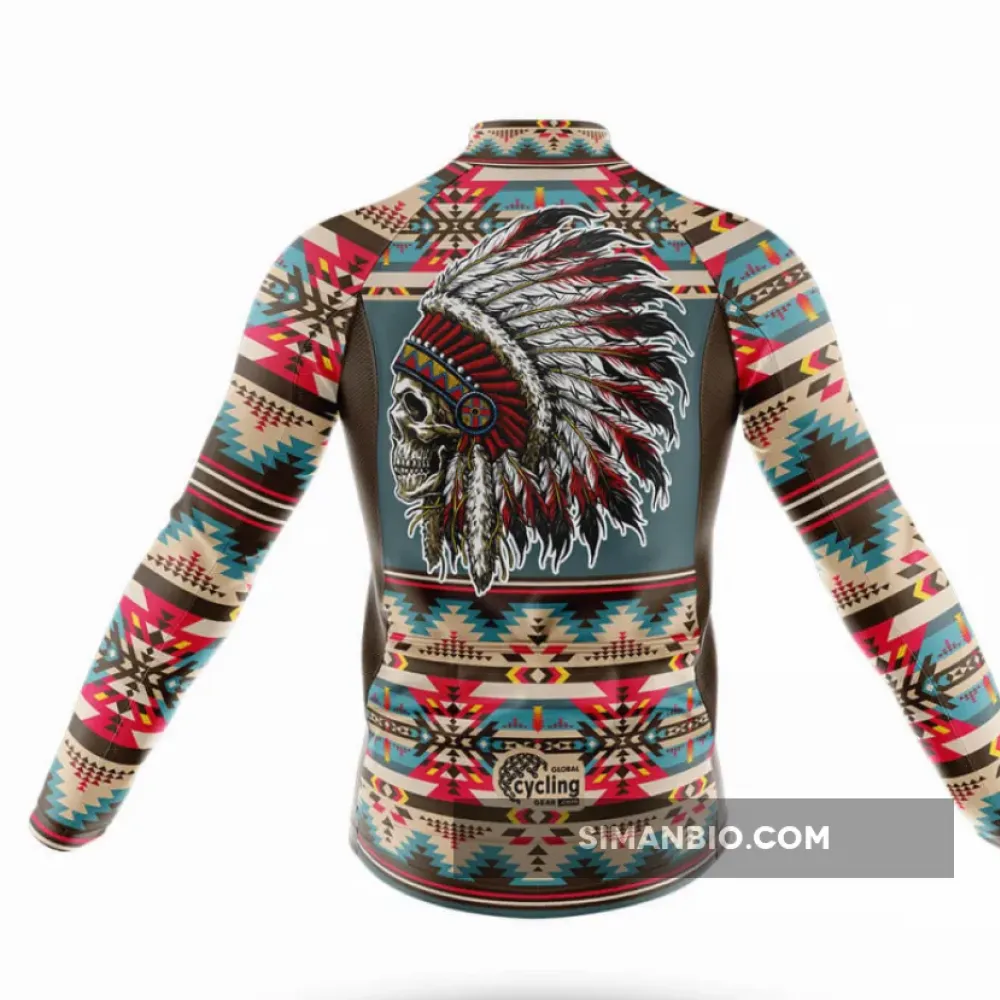 Native American Skull Cycling Jersey