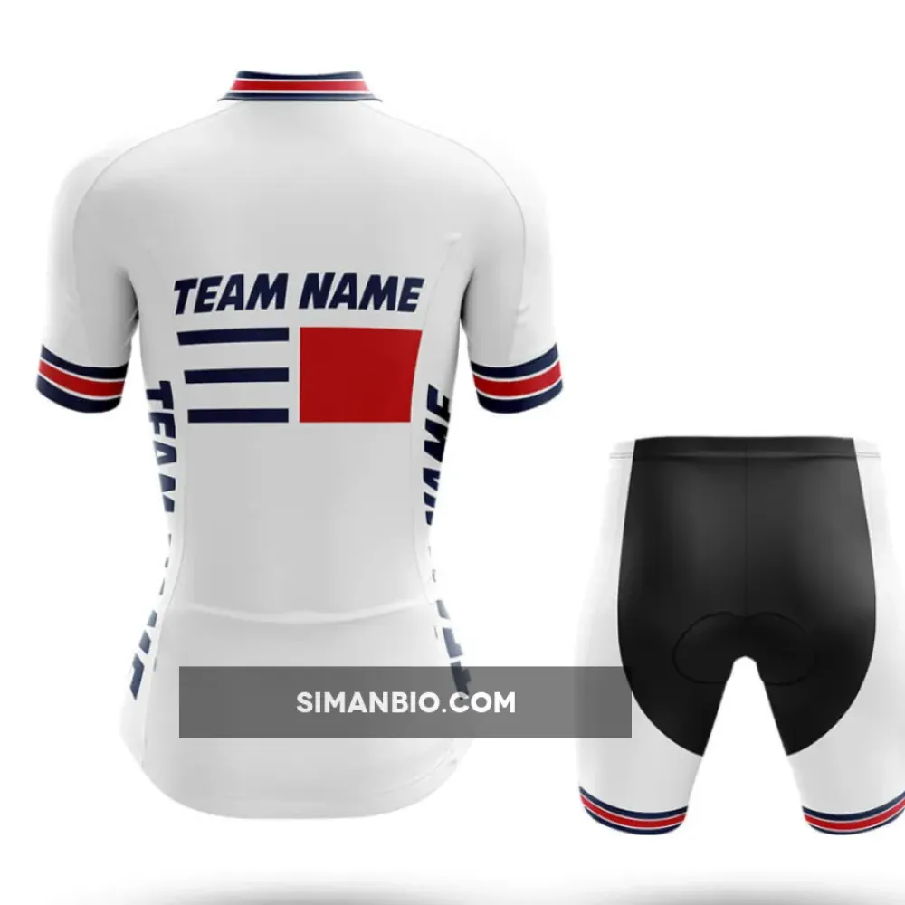 Custom Team Name M22 - Women's Cycling Kit Full Set