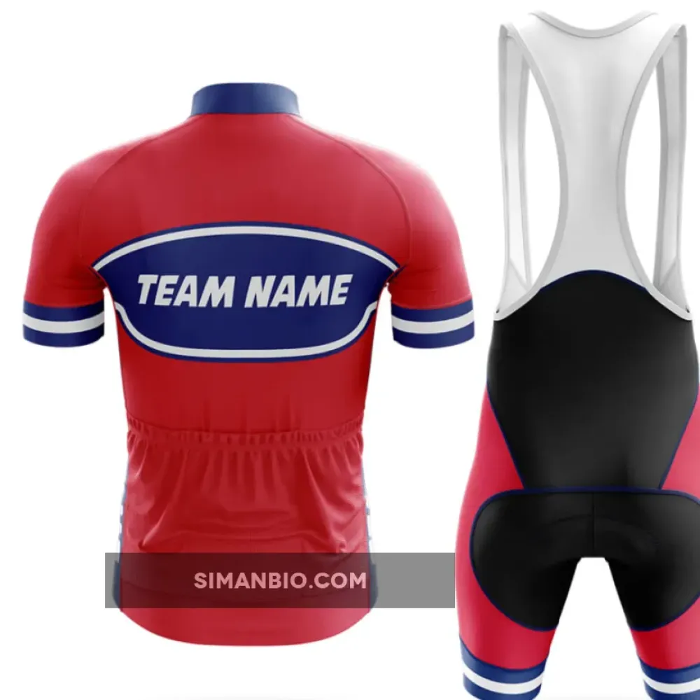 Custom Team Name M30 Long Sleeve Cycling Jersey