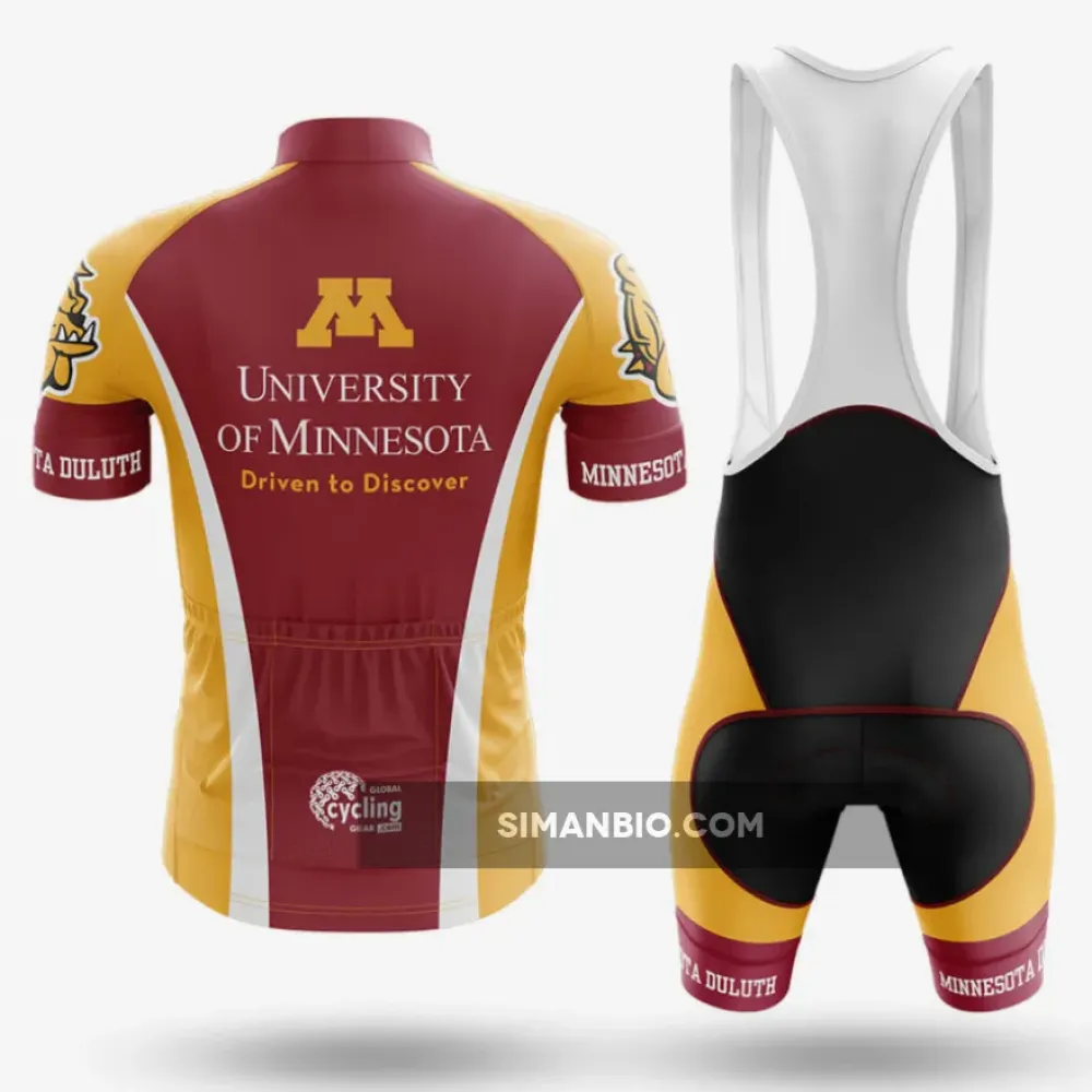 University of Minnesota Duluth Cycling Bibs