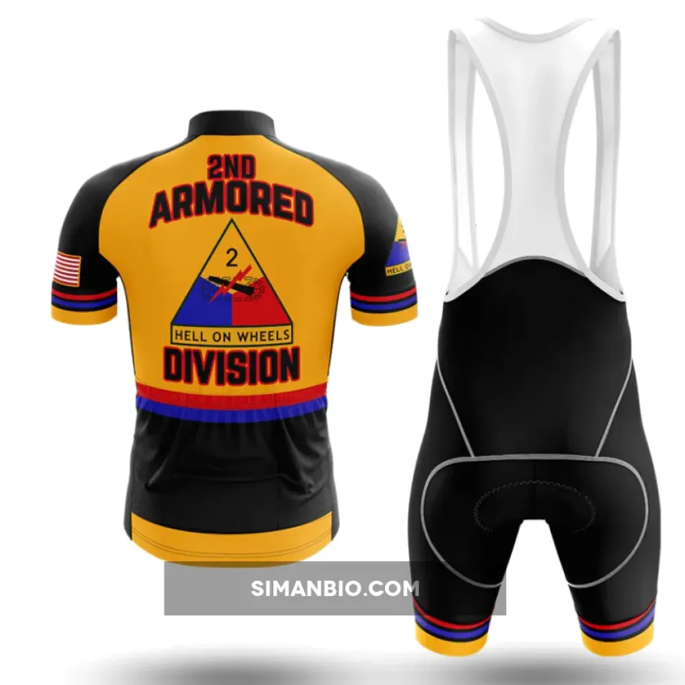 2nd Armored Division Cycling Bibs