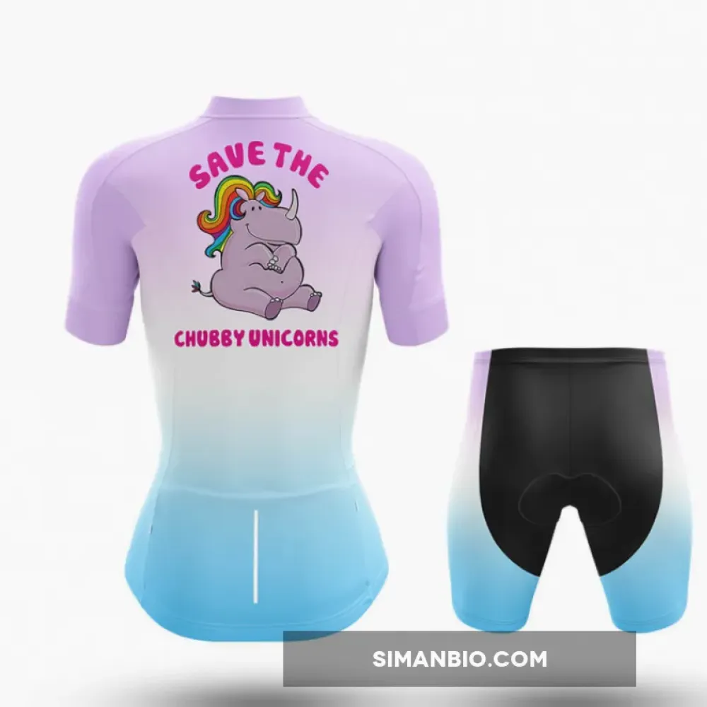 The Chubby Unicorns - Women - Cycling Kit Full Set