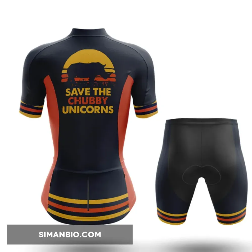 The Chubby Unicorns - Women - Cycling Kit Full Set Ver.3