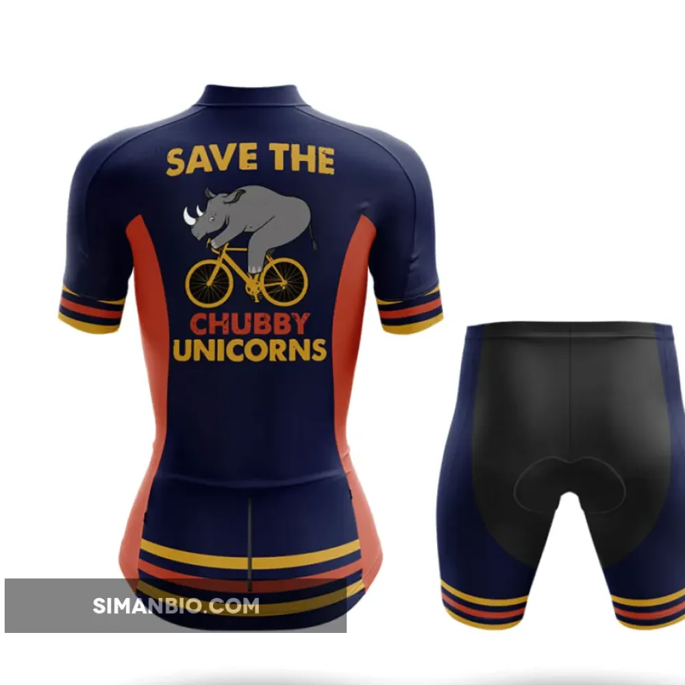 The Chubby Unicorns - Women - Cycling - Shorts Ver.2