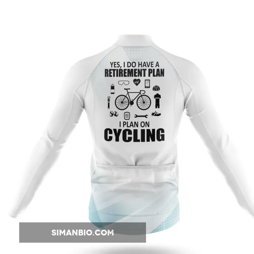 Retirement Plan Long Sleeve Cycling Jersey Ver.2