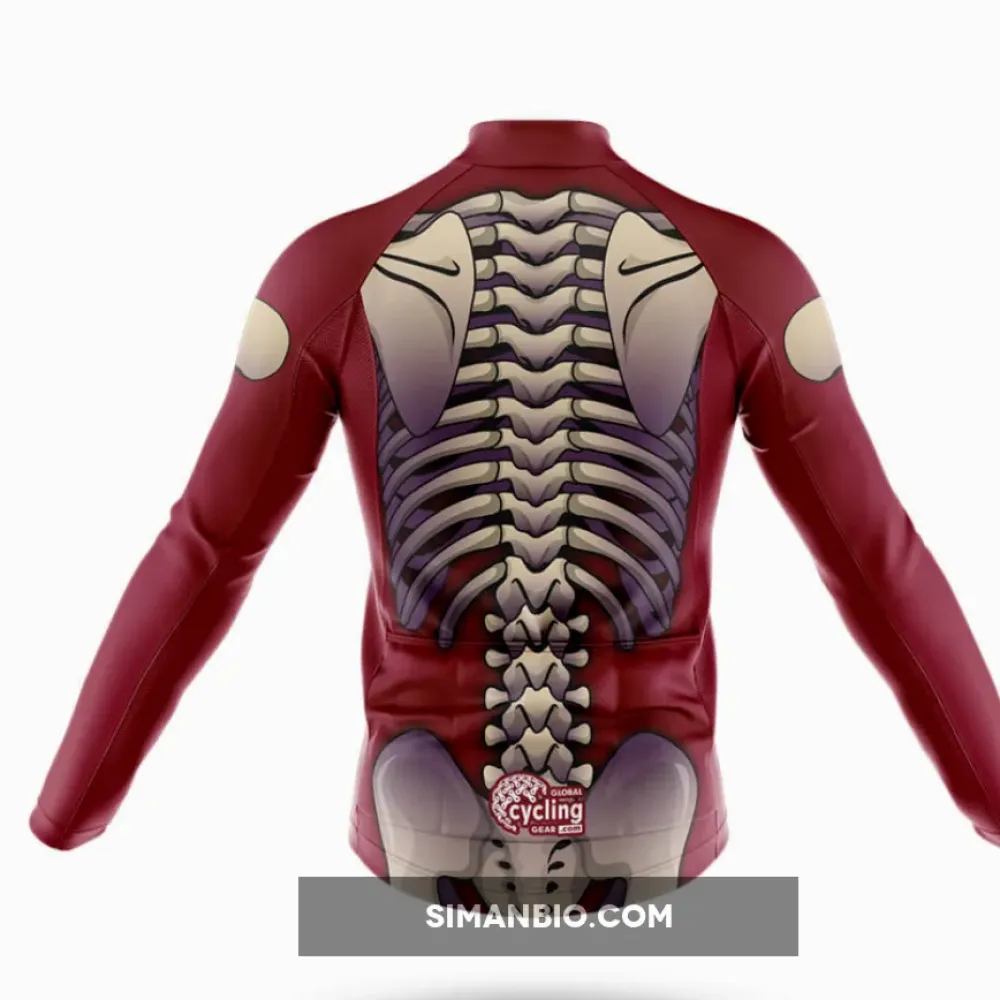 Retro Skeleton Cycling Kit Full Set