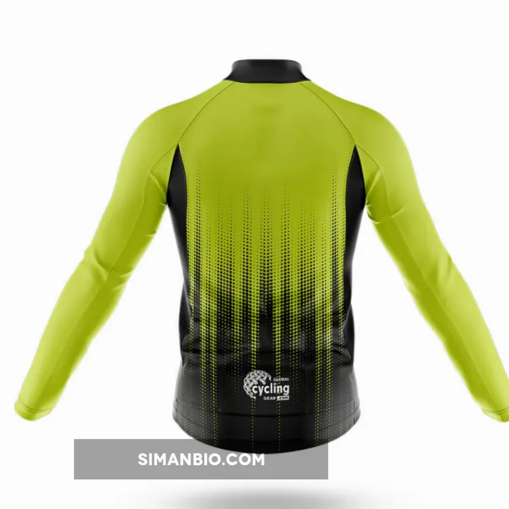 Lime Green Cycling Kit Full Set