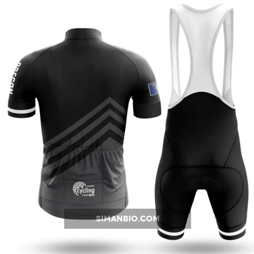 Oregon S4 Black Long Sleeve Cycling Jersey