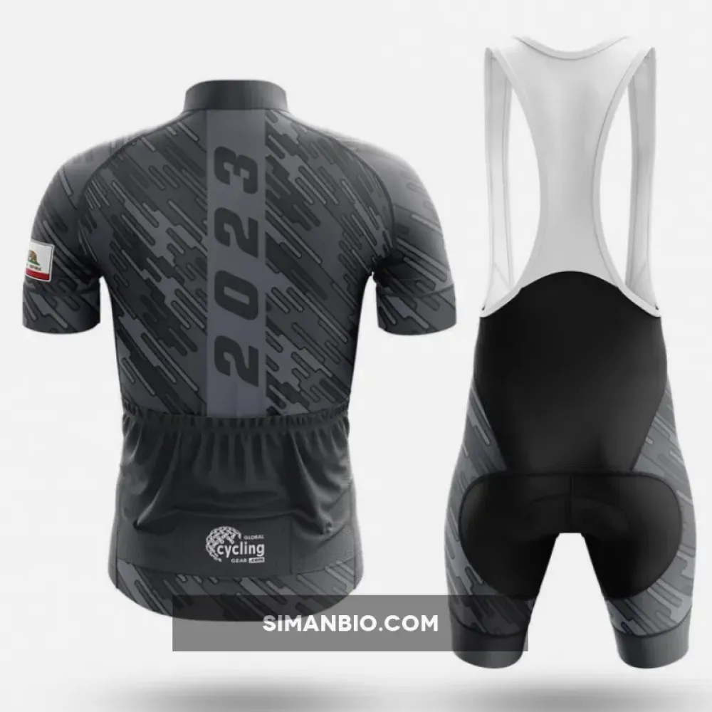 California 2023 Long Sleeve Cycling Jersey Ver.3