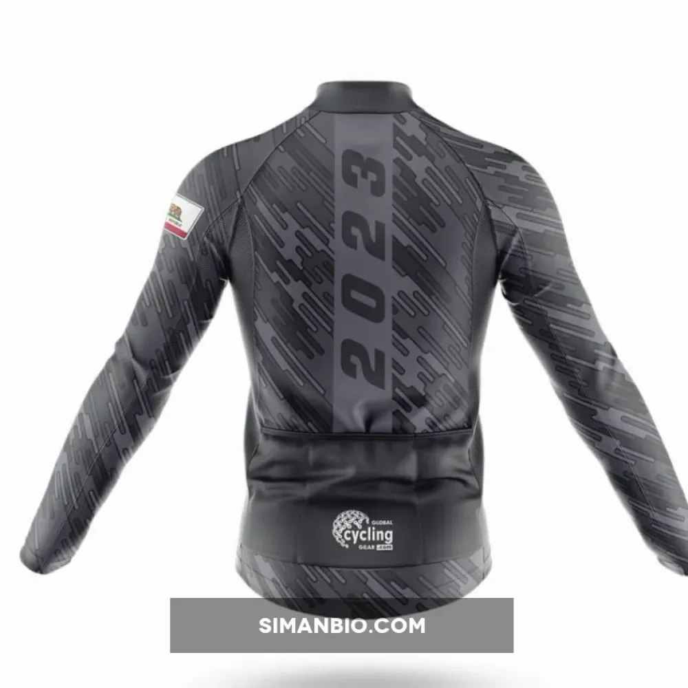 California 2023 Long Sleeve Cycling Jersey Ver.3