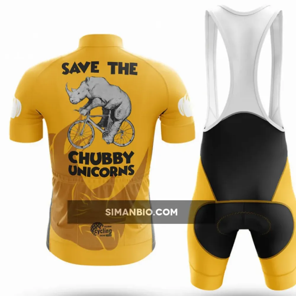 The Chubby Unicorns V9 Cycling Bibs