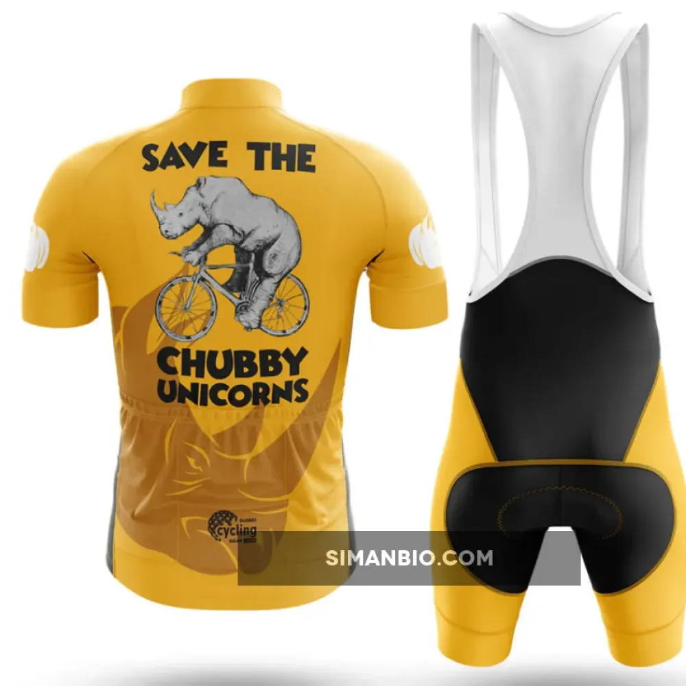 The Chubby Unicorns V9 Long Sleeve Cycling Jersey