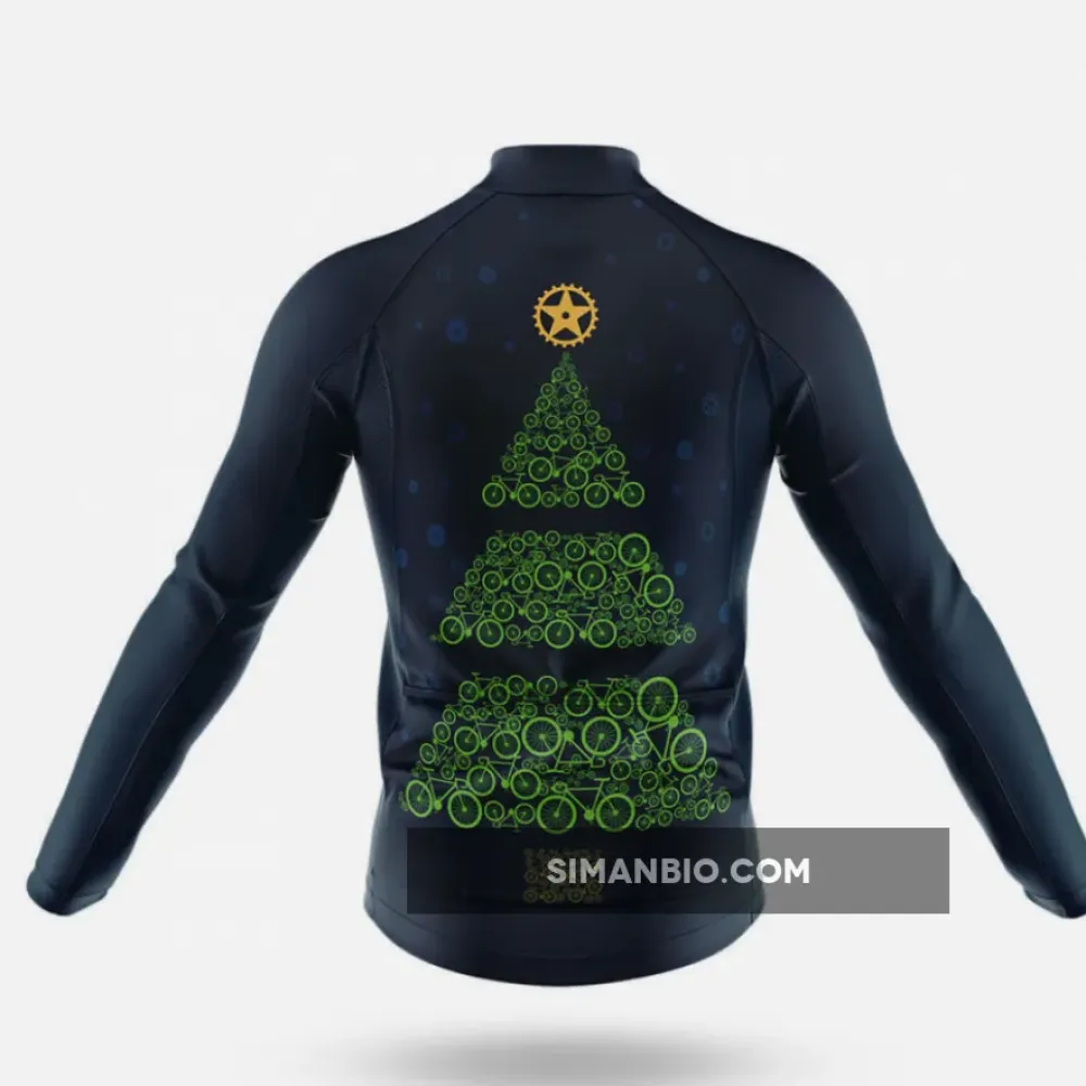 Bicycle Christmas Tree Cycling Bibs