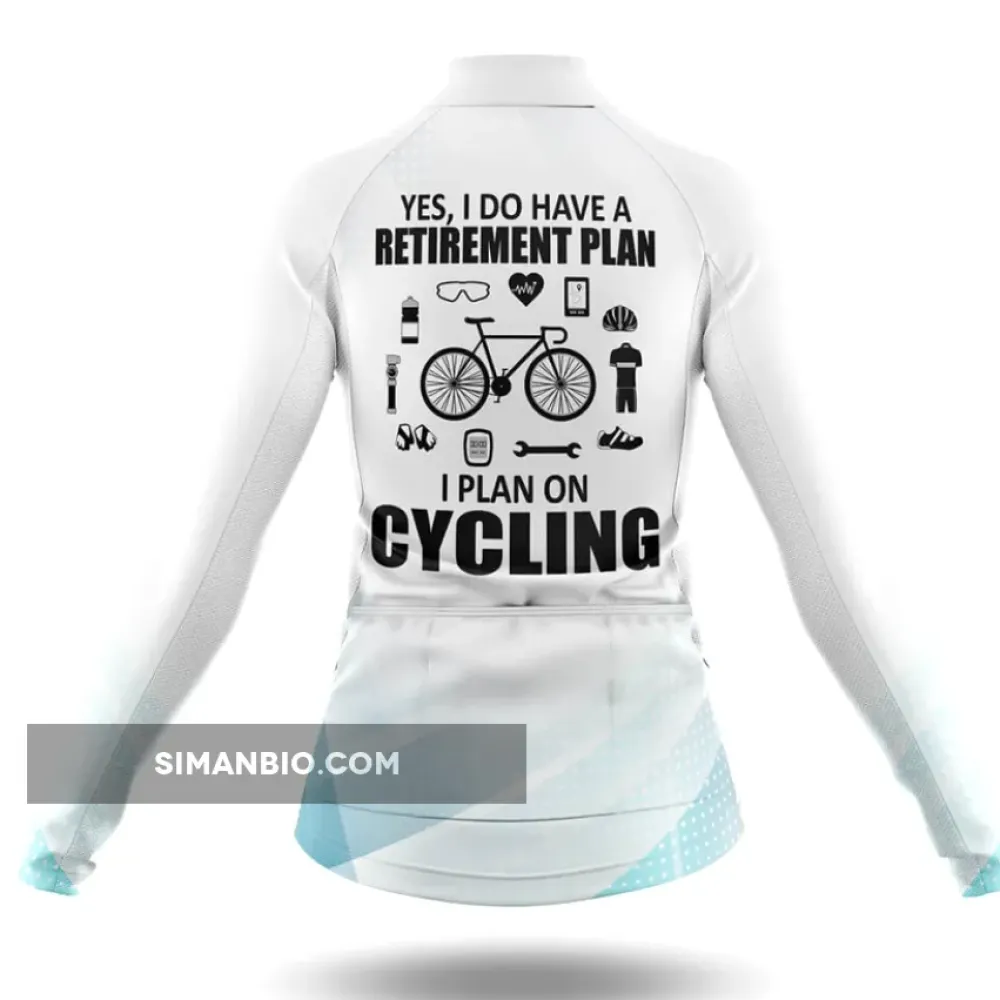 Retirement Plan - Women - Long Sleeve Cycling Jersey Ver.2