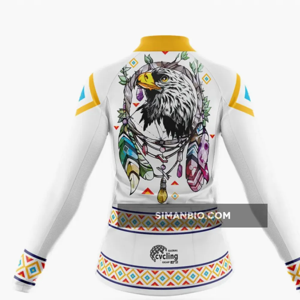 Native Eagle - Women - Long Sleeve Cycling Jersey