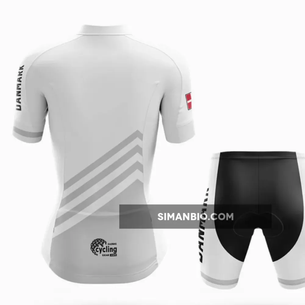 Danmark S5 White - Women - Cycling - Shorts