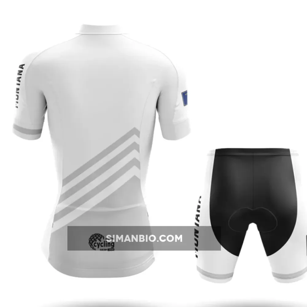 Montana S4 White - Women - Cycling Jersey