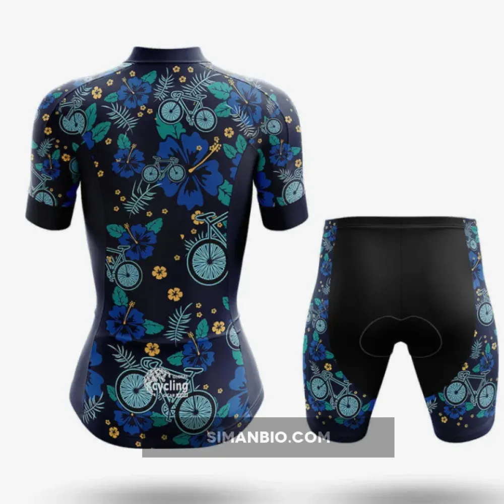 Hawaiian Style V1 - Women- Cycling - Shorts