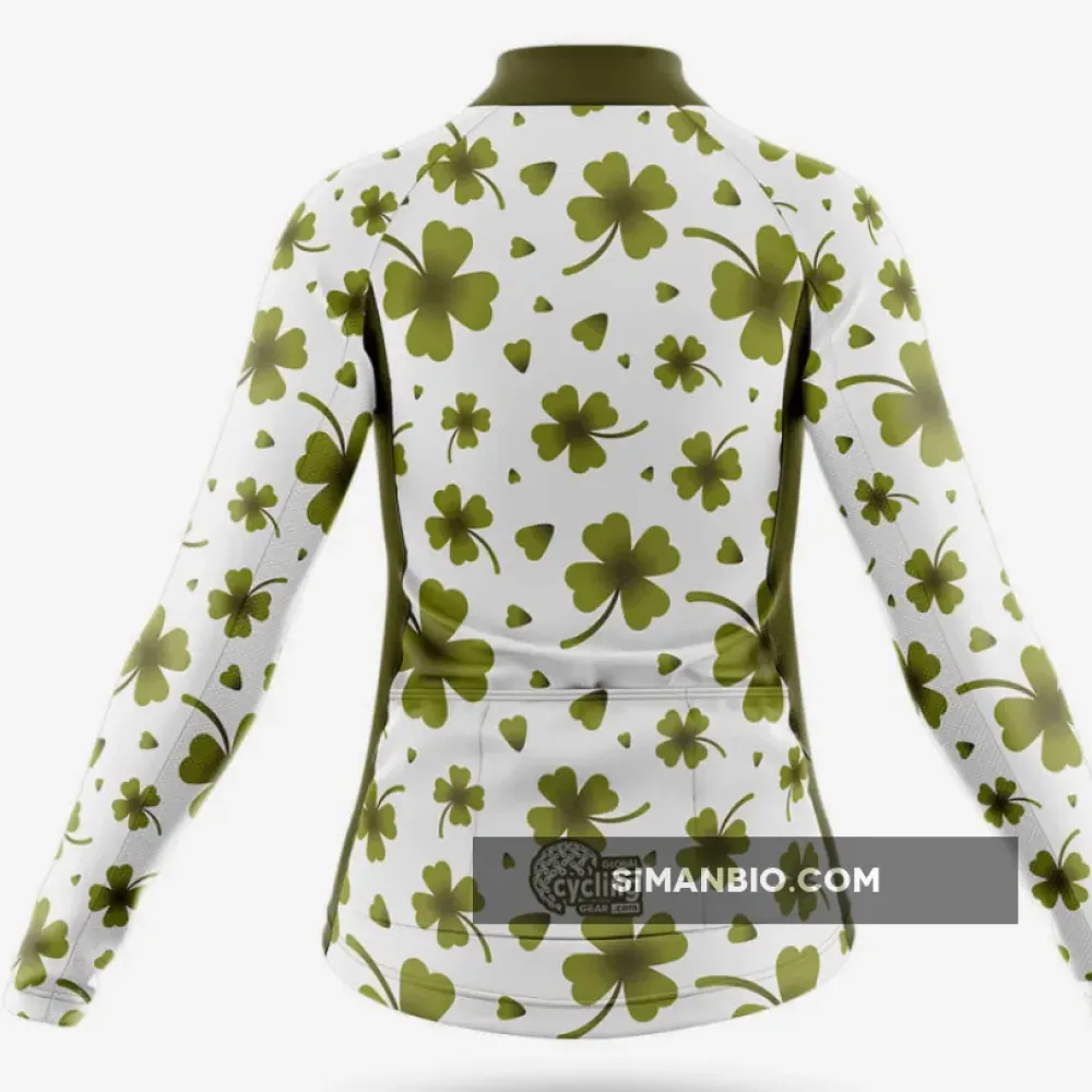 Four Leaf Clover Ireland - Women's Long Sleeve Cycling Jersey