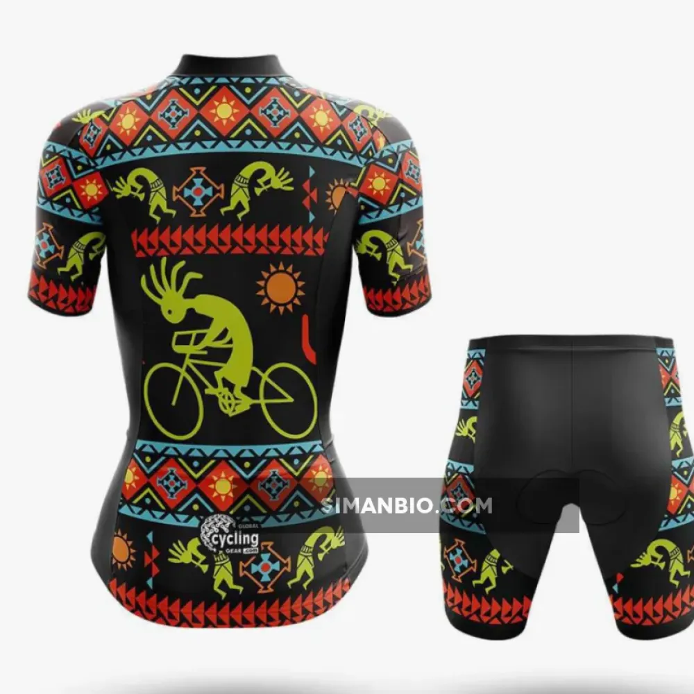 Kokopelli Cycling Jersey For Women / Shorts Ver.3