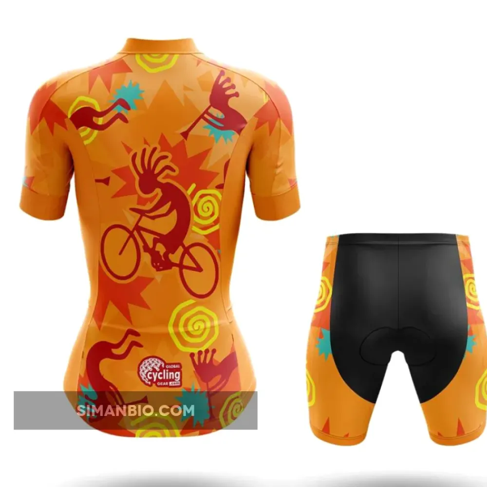 Kokopelli Cycling Jersey For Women / Shorts Ver.2