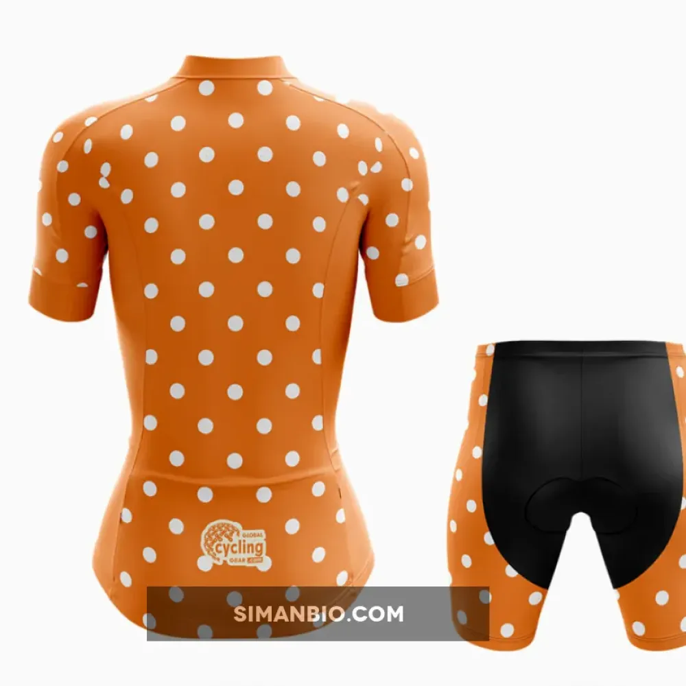 High Visibility Polka Dot - Women's Cycling - Shorts