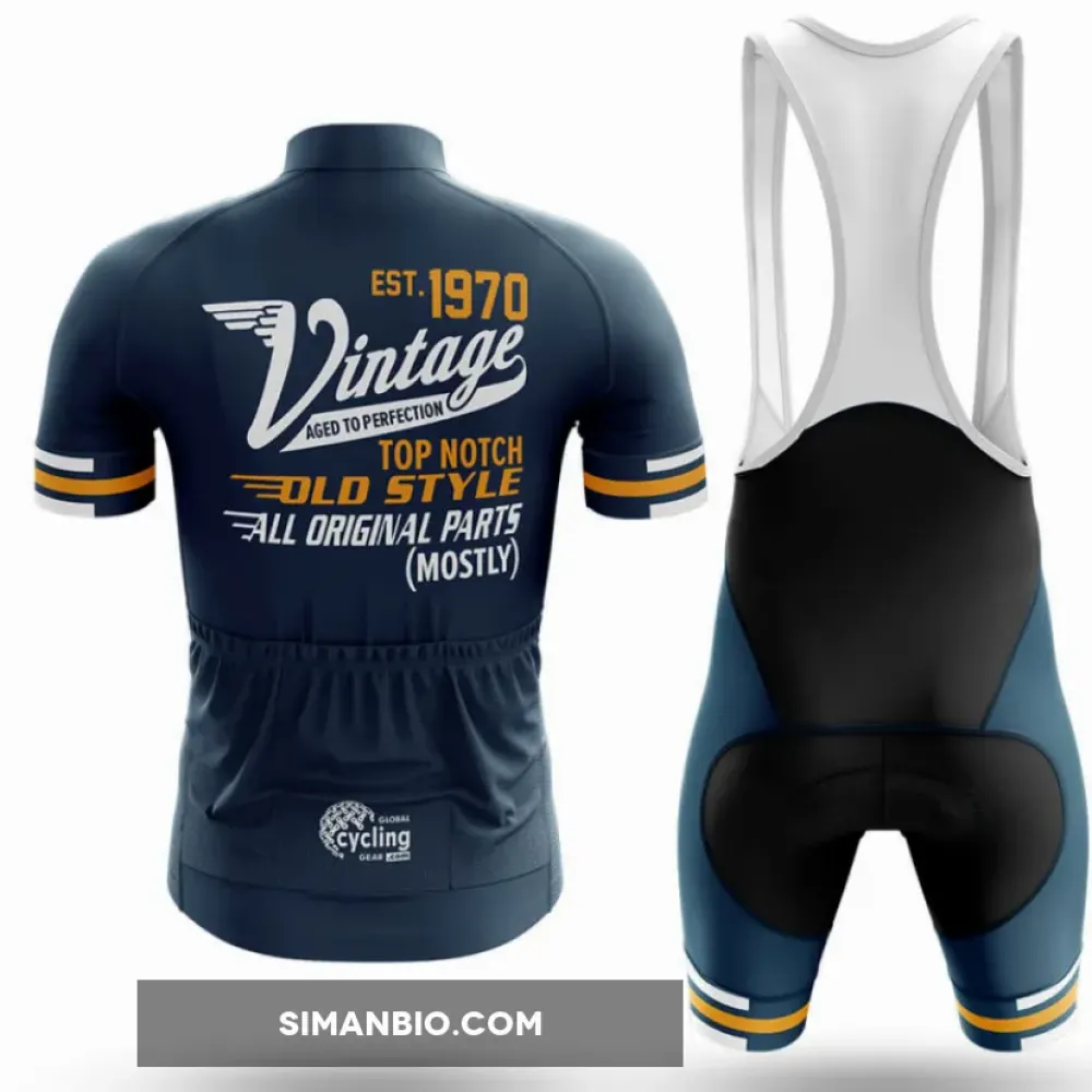Retro Custom Year Vintage V7 Cycling Kit Full Set