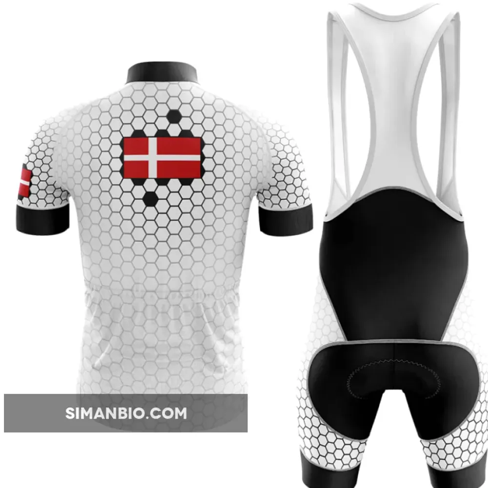 Denmark V5 Cycling Kit Full Set