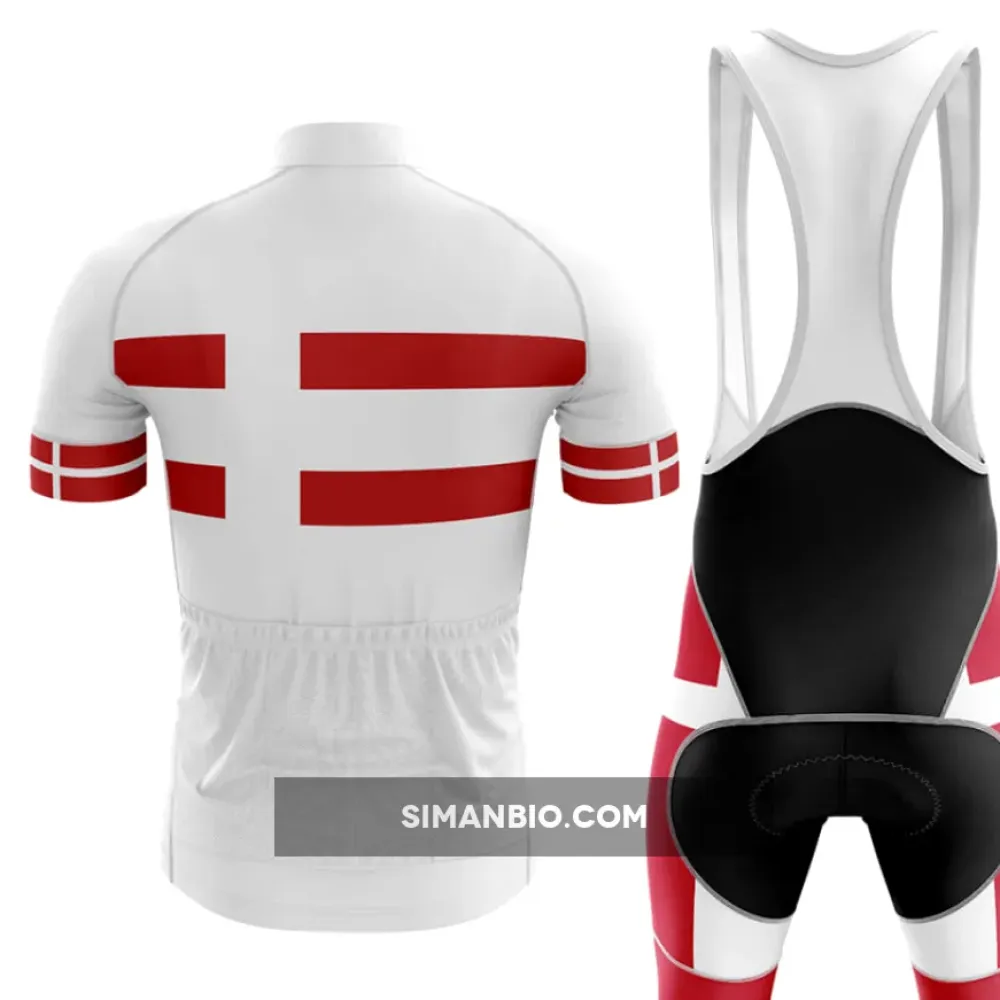 Denmark V4 Cycling Kit - Jersey   Bibs
