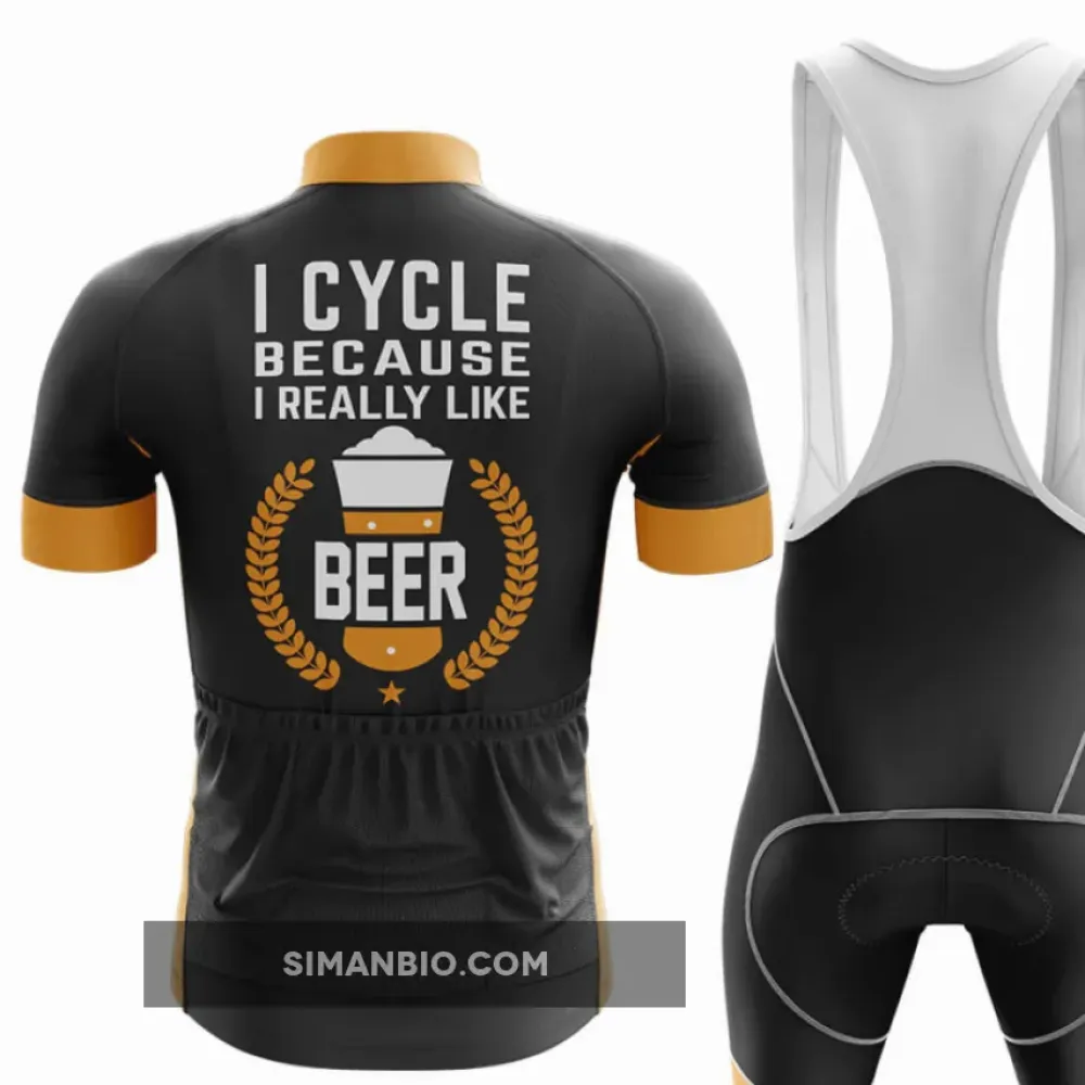 I Like Beer Cycling Bibs